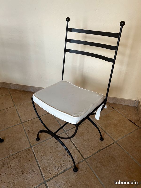 Table salle à manger chêne massif 2M(extensible 2,5M) + 6 chaises (image 10)