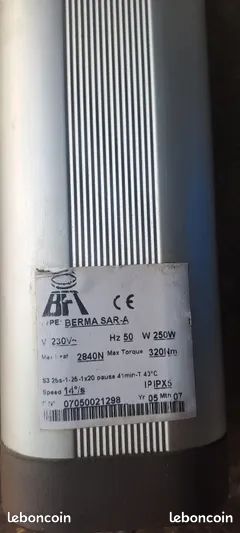 2 Moteur porte garage bft berma (image 2)