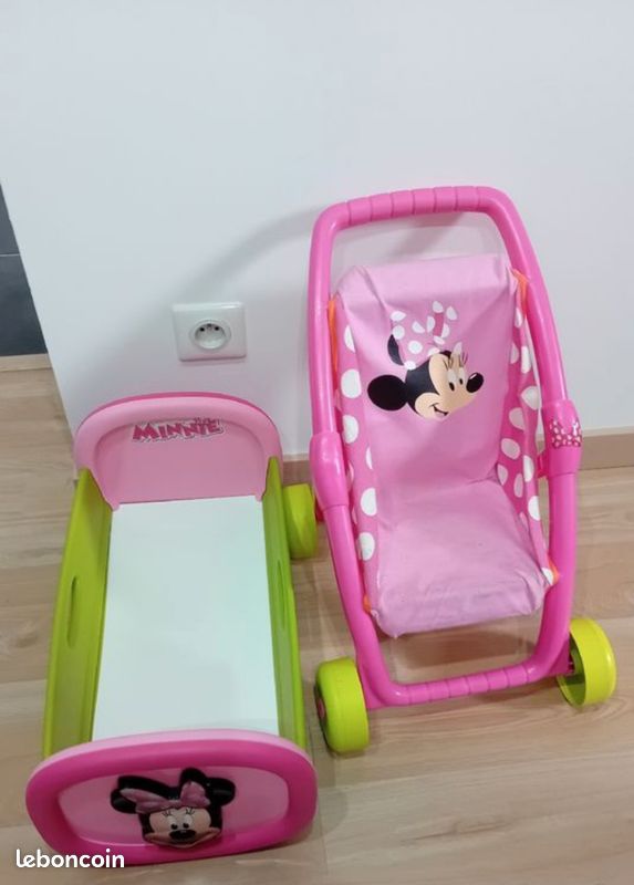 Jouet Landau Landau Bebe Minnie Bébé Landau Jouet Bleu Landau