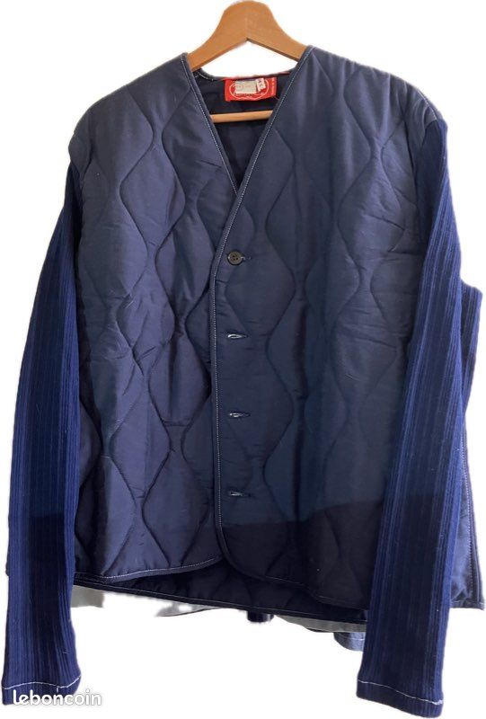 Veste denim doublé année 70 (image 3)