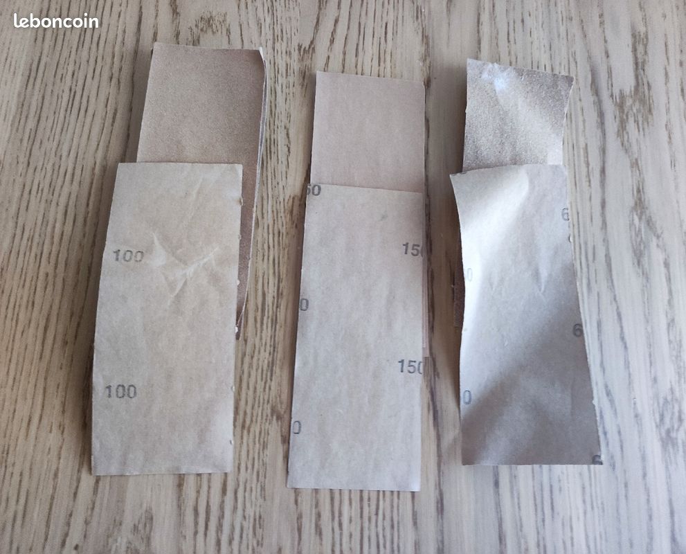 Assortiment feuilles abrasives Casino en TBE (image 3)