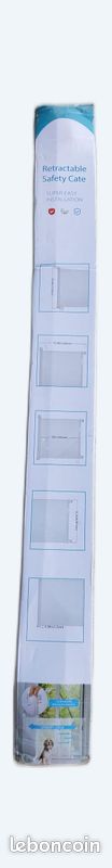 Barrière enroulable pour protéger escalier (image 1)