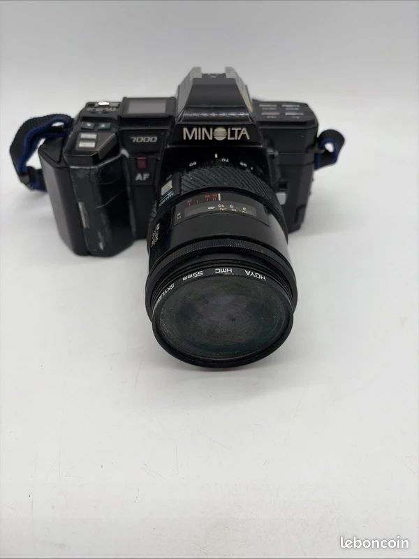 Minolta 7000 AF + objectif 28mm f/2.8 - Testé - Autofocus OK