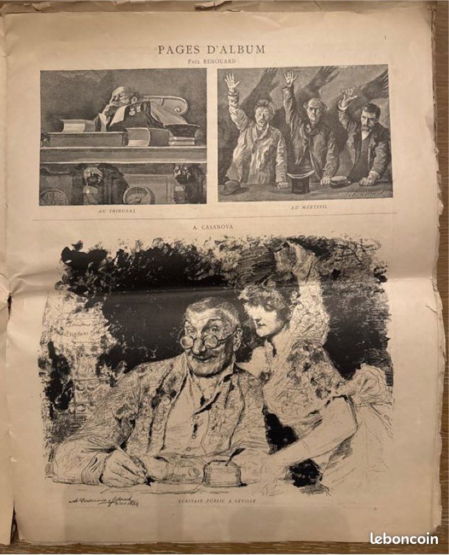 LE FIGARO ILLUSTRÉ 25 décembre 1885 (image 4)