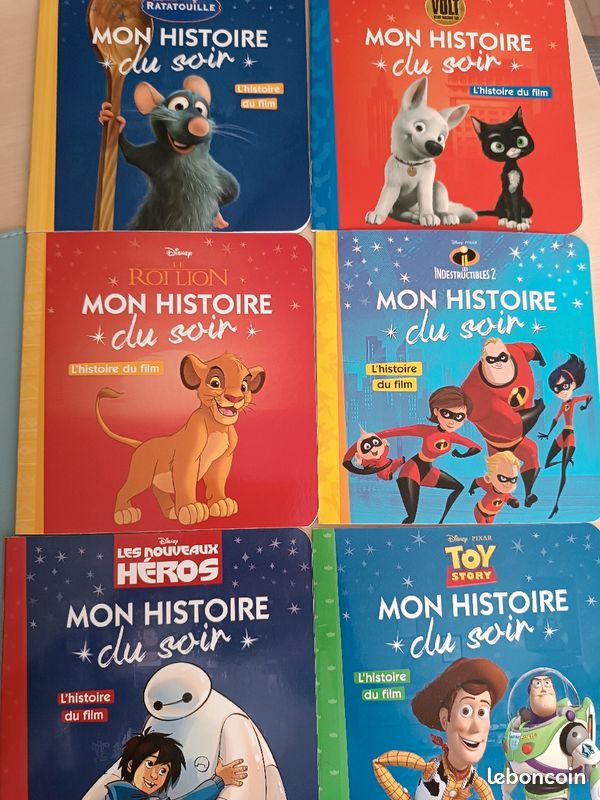 Lot de 6 livres Disney (image 1)