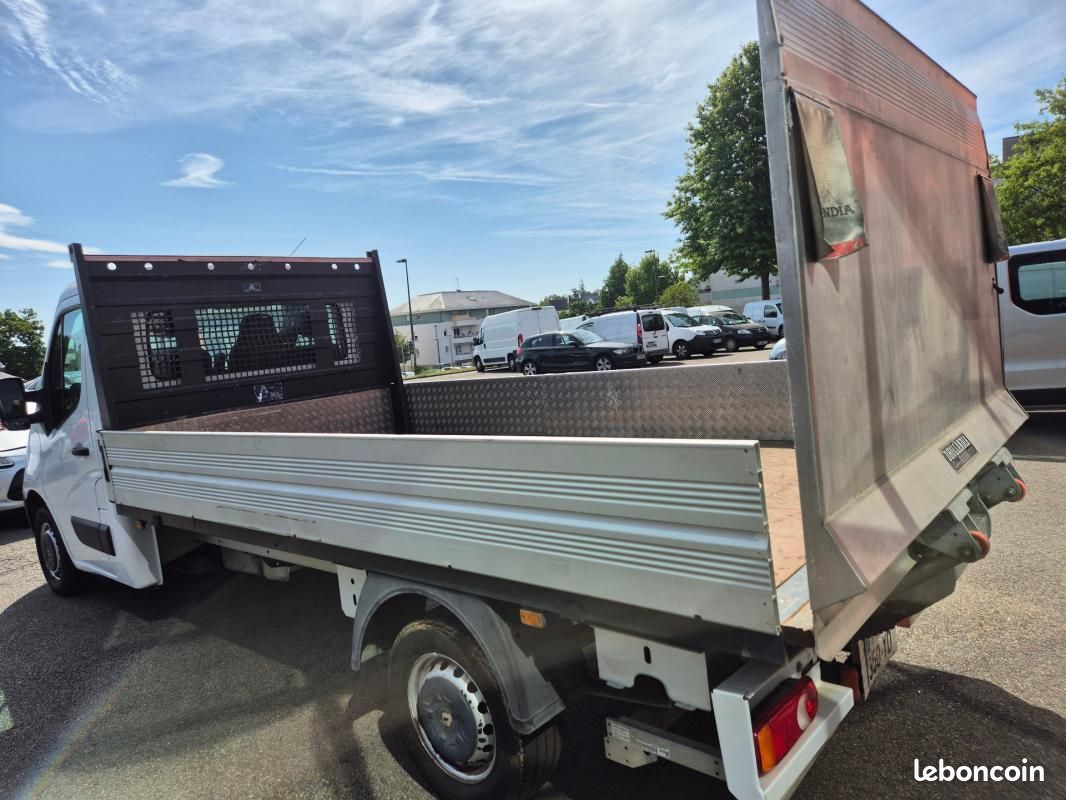 Renault Master PLATEAU RIDELLE SIMPLE + HAYON ELEVATEUR F3500 L3 2.3 DCI 130 CH GRAND CONFORT (image 6)