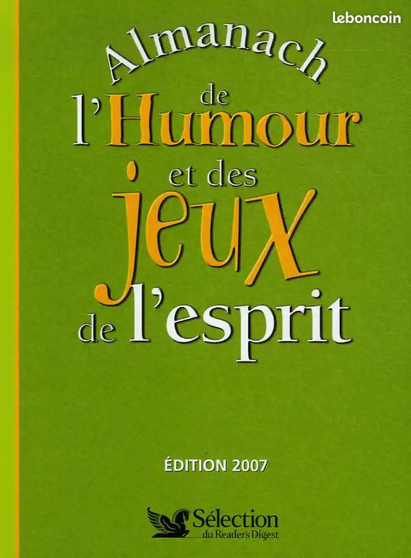 Almanach de l'humour et des jeux de l'esprit - 9782709818575 - NEUF (image 1)