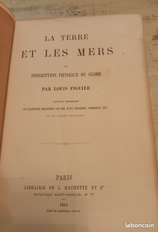 La Terre avant le déluge. Louis FIGUIER. - Zooka's Books La Terre avant le déluge. Louis FIGUIER. - Zooka's Books
