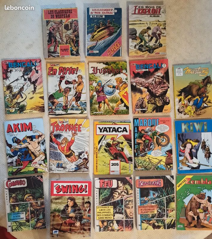 Bandes-dessinées années 80 (image 1)