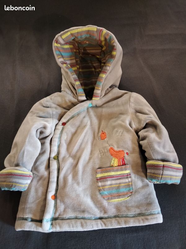 Manteau chaud mixte, 6mois, ORCHESTRA (image 1)