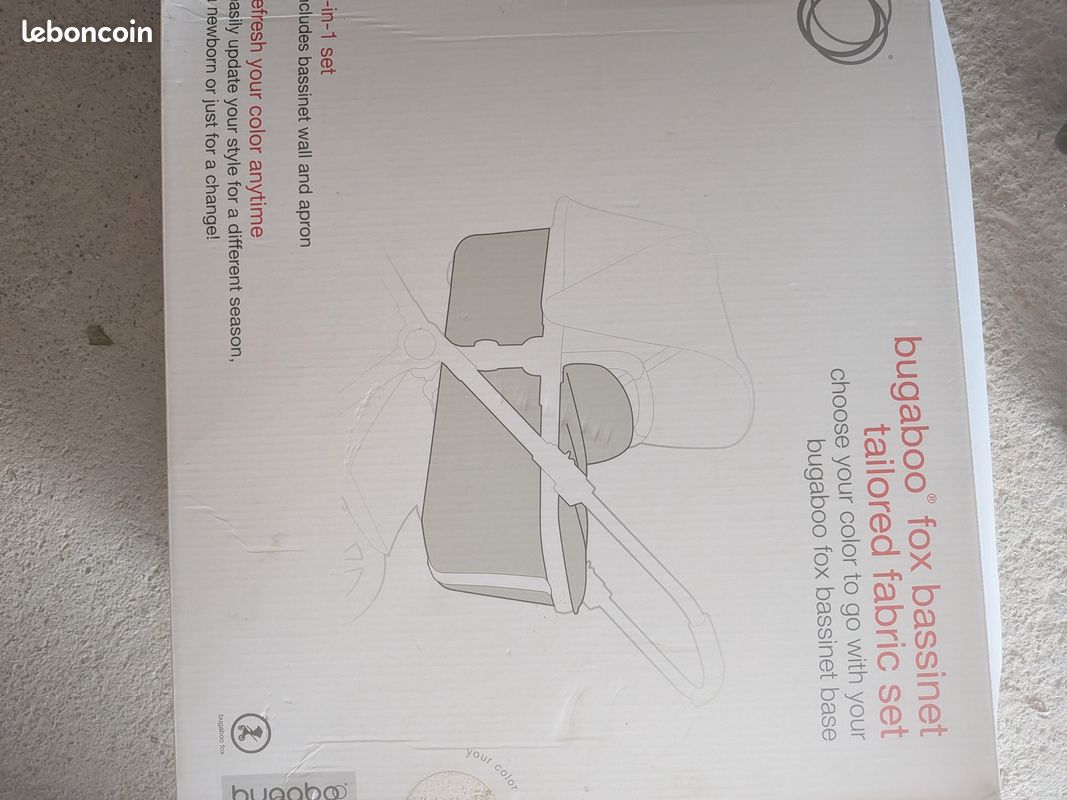 Bugaboo Fox – poussette + kit naissance + capote Breezy (image 4)