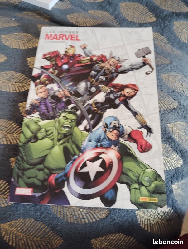 3 BD Marvel Les trésors de Marvel 1968 et 1973 et les icônes Marvel avengers (image 3)