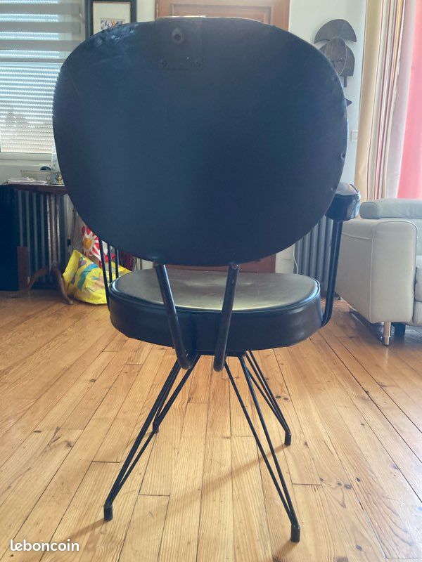 Fauteuil de coiffeur des années 20 en excellent état (image 6)