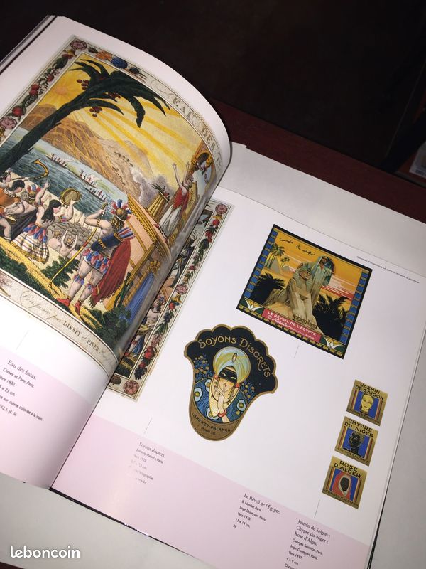 Livre "Questions d'étiquettes" - bibliothèque Forney - catalogue exposition 1000 et une étiquettes de 1830 a nos jours (image 8)