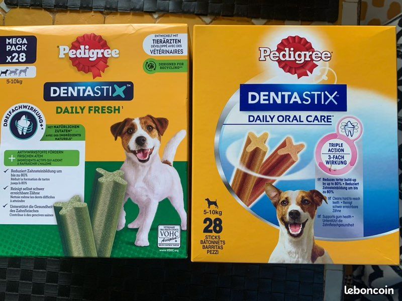 Lot de 56 bâtonnets dentastix chien (image 1)