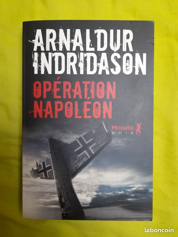 Livre Opération Napoléon d'Arnaldur Indridason (image 1)