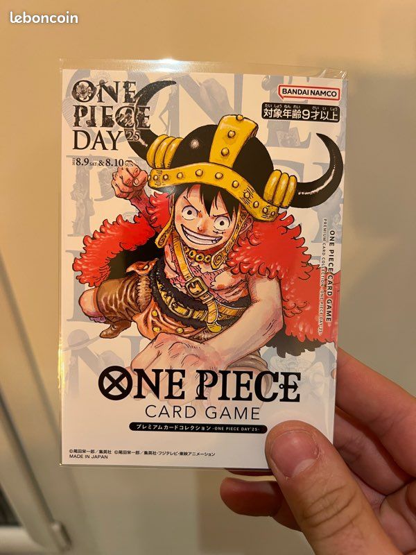 One Piece Card Game Japanese One Piece Card Game Premium Collection - One  Piece Day 25 Japanese Edition New Bandai One Piece GCC Cards