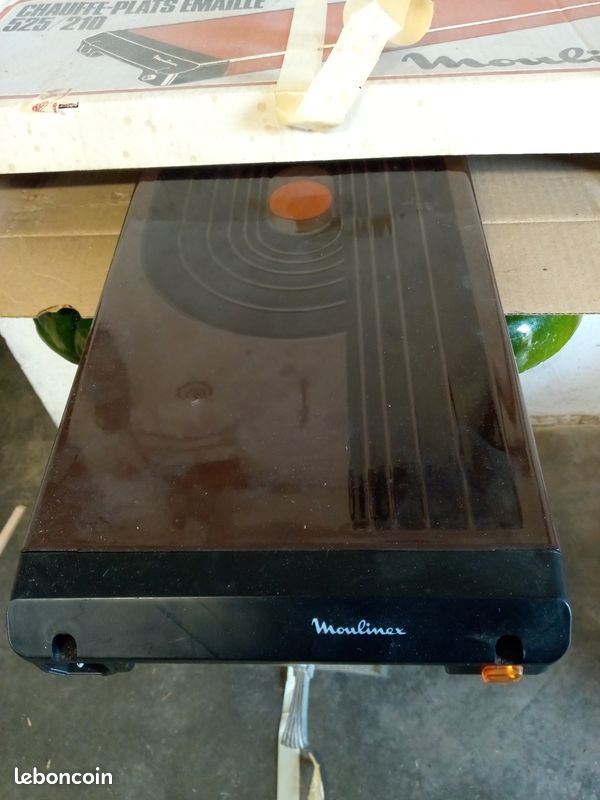 Chauffe-plats émaillé électrique Moulinex (image 1)
