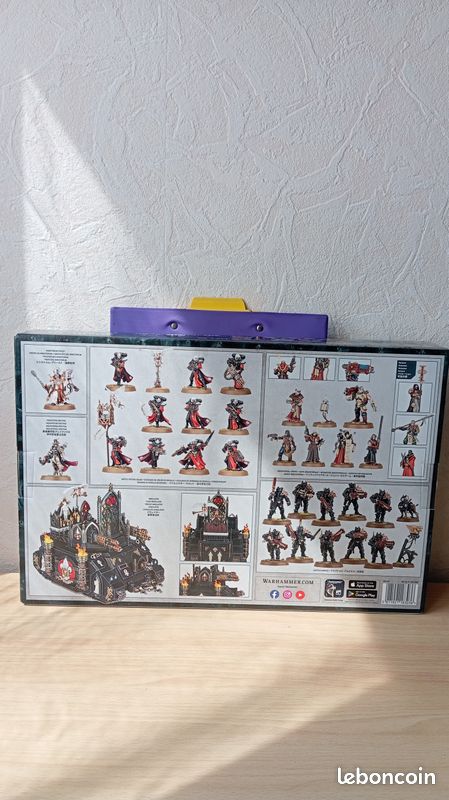 Warhammer 40k, boîtes VIDES battleforce (image 14)