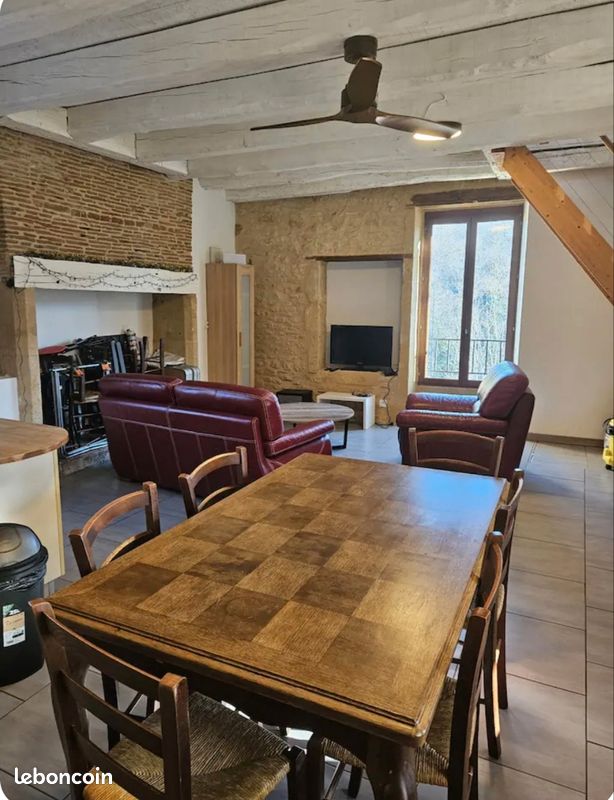 Maison à louer avec piscine et bois à lalinde (image 5)