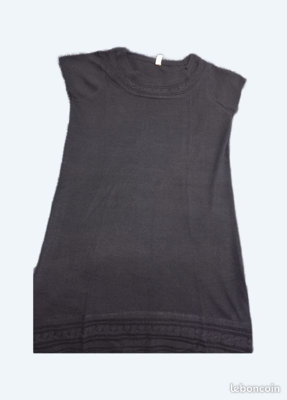 Pull femme manche courte taille L Kiabi Vêtements