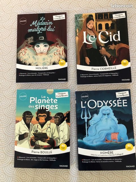 Vends lot de livres pour collégiens (image 1)