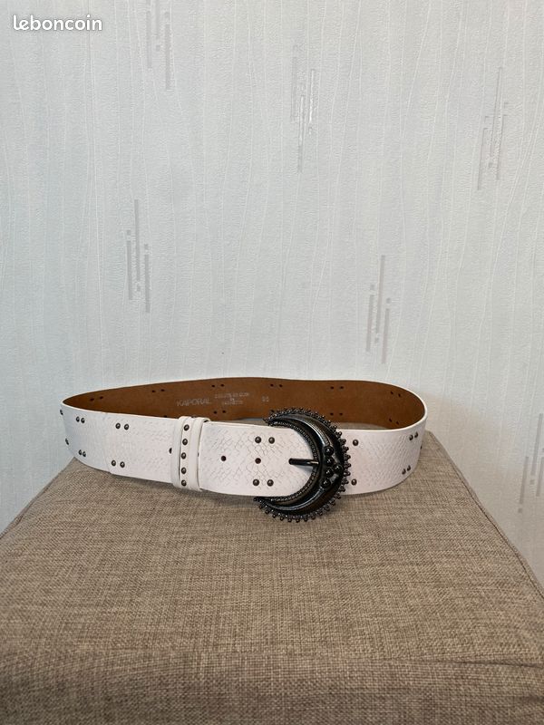 Ceinture Cuir Kaki Vintage Chic – Angèle Vintage Ceinture Cuir Kaki Vintage Chic – Angèle Vintage