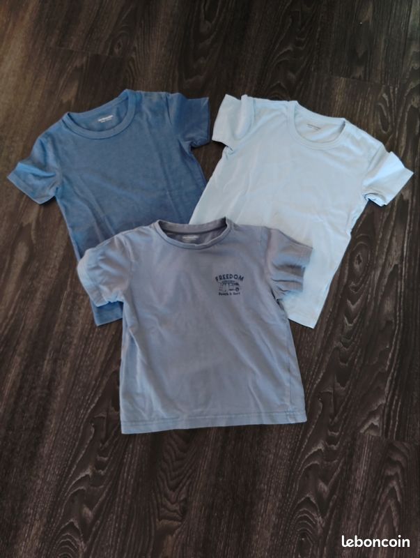 Lot de 3 T-shirts garçon Vertbaudet - Taille 6 ans (image 1)
