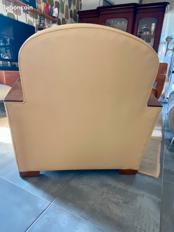 Paire de fauteuils Club Art Déco (image 2)