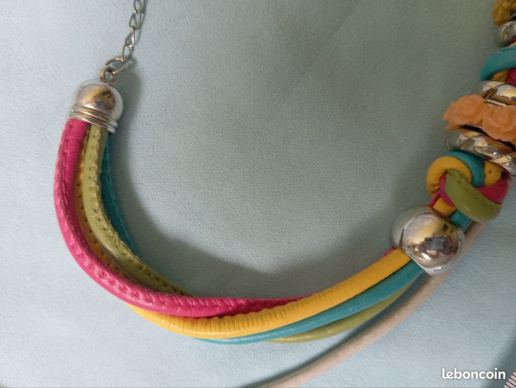 Collier ras de cou perlé (image 6)