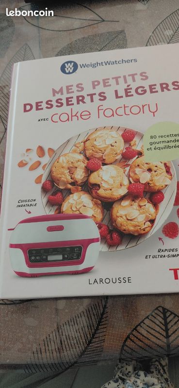 Livre mes petits desserts légers cake Factory (image 2)