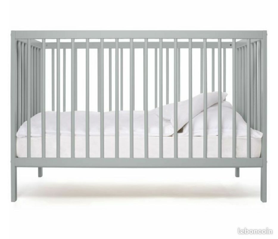 Lit bebe, barriere amovible (image 1)