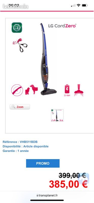 Aspirateur dual Power Pack 18v (image 7)