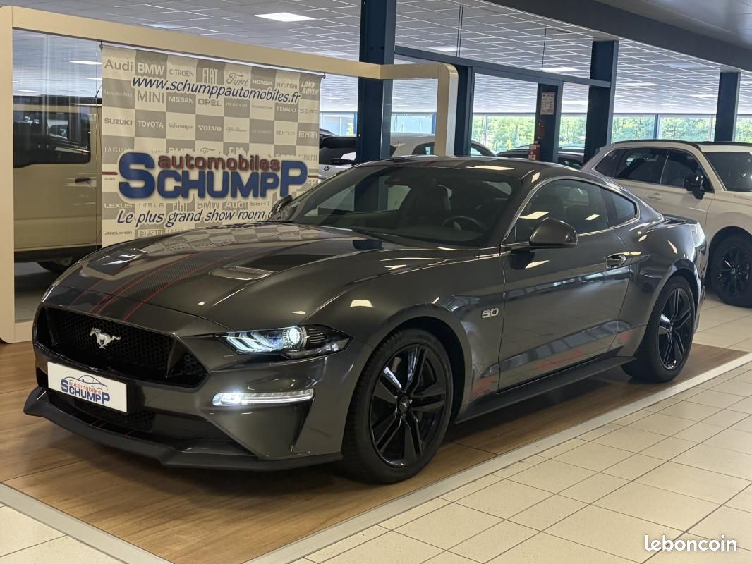 Ford Mustang GT 5.0 V8 450ch MALUS PAYE  9127KM (image 1)