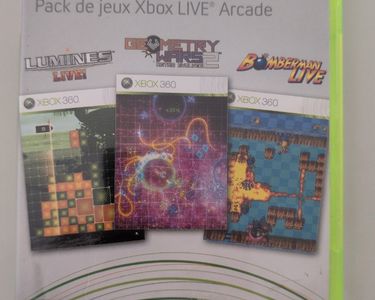 Pack De Jeux Xbox Live Arcade Pour Xbox 360 – Occasion En Bon état, Plusieurs Titres Inclus