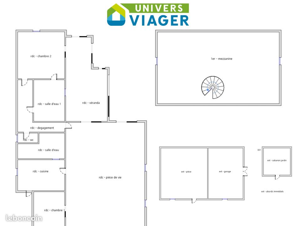 Maison en Viager 4 pièces 195 m² (image 12)