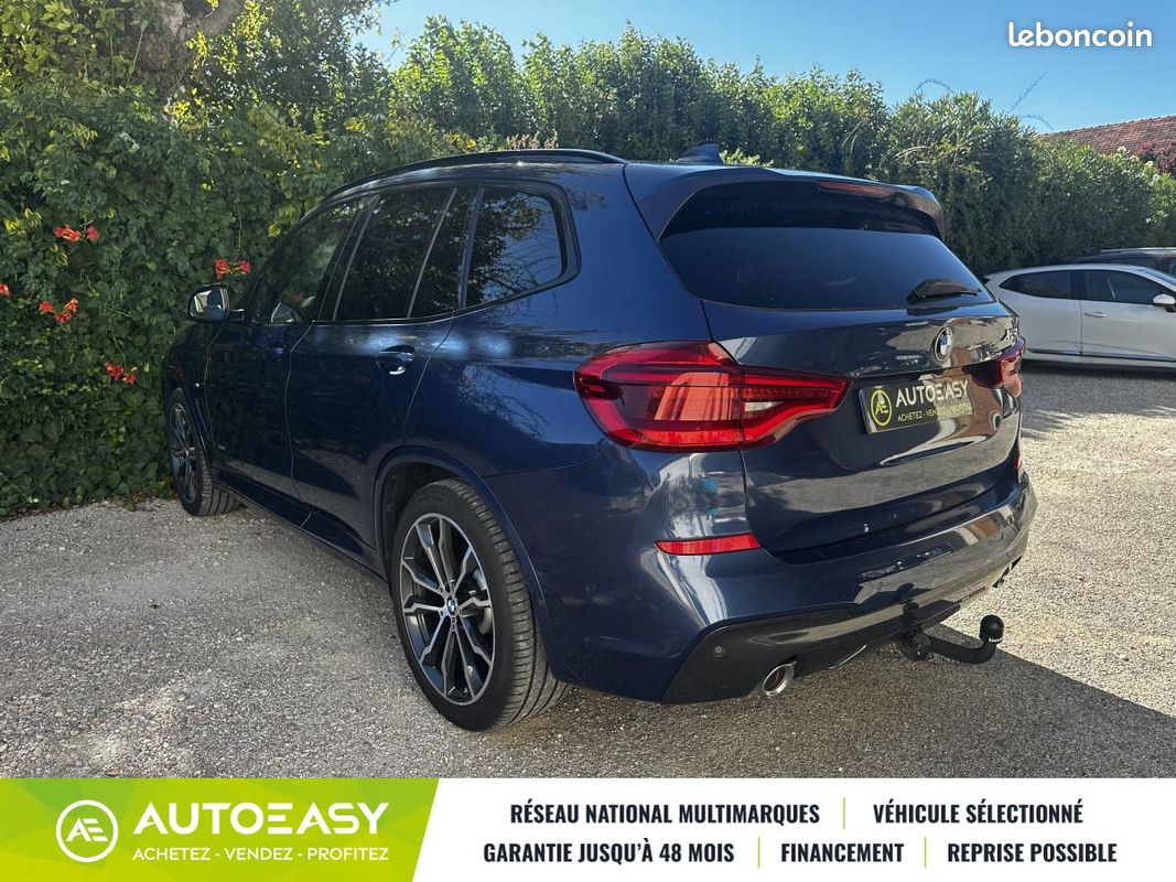BMW X3 xDrive20dA 190ch M Sport Euro6c (image 3)