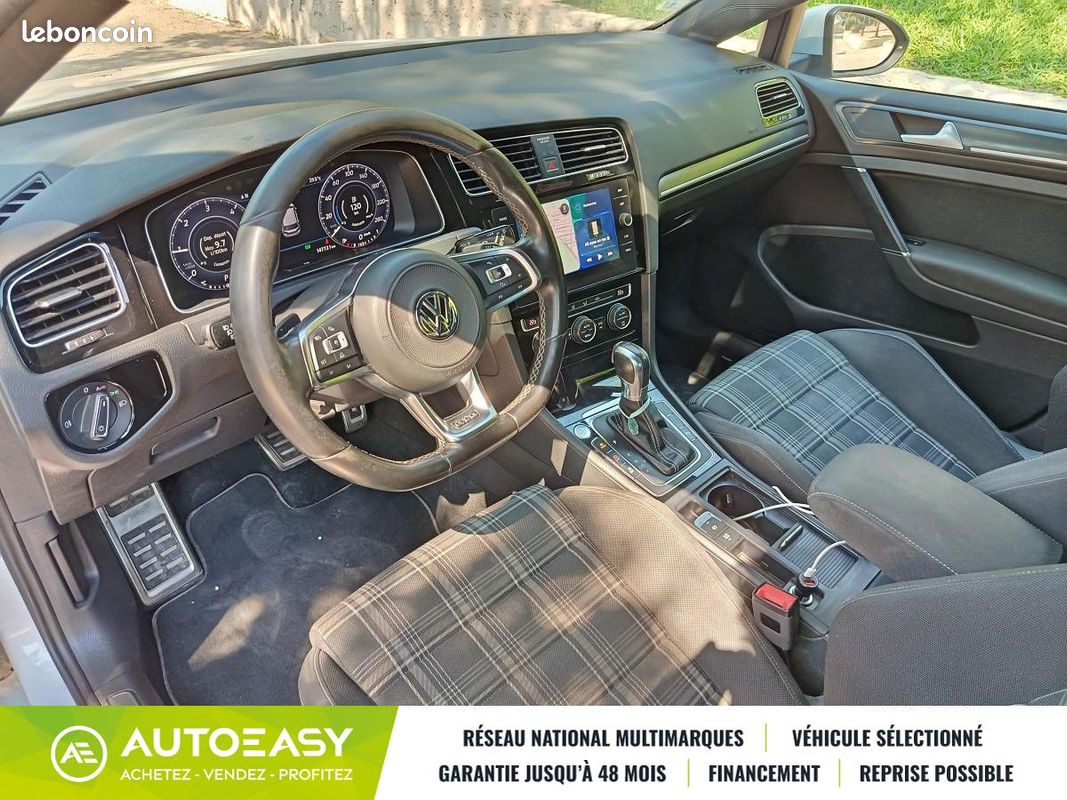 Volkswagen Golf 7 VII ph.2 - GTD - 2.0L TDI 184CH - Française - Virtual - CarPlay - Camera (image 9)