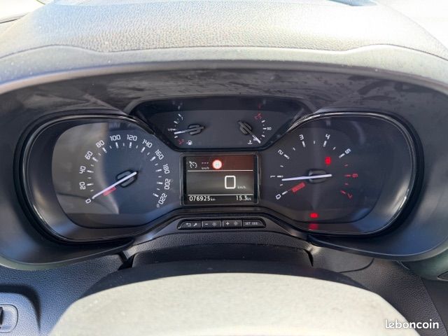 Citroen BERLINGO VAN XL 850KG BLUEHDI 100 CH CABINE APPROFONDIE GPS CARPLAY CAMERA (image 8)
