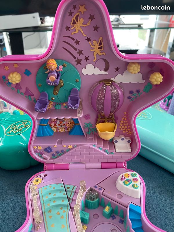Grande étoile rose polly pocket bluebird 1993 (image 2)