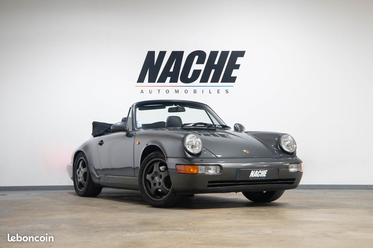 Porsche 911 Type 964 carrera 4 Cabriolet - 3ème main - PCCM - jantes CUP - rétro CUP (image 3)
