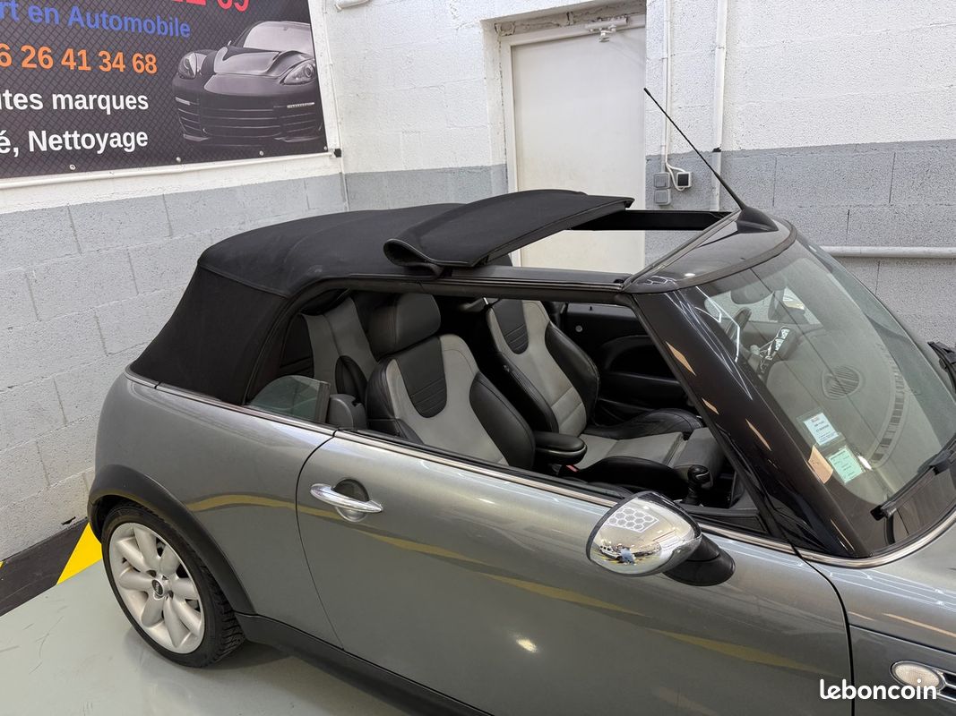 Mini Mini R52 CABRIOLET 1.6 - KOMPRESSOR COOPER S 170ch MOTEUR BMW GARANTIE (image 9)