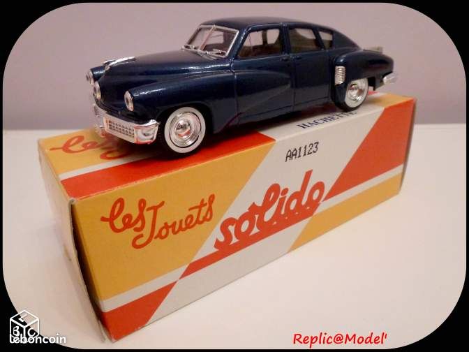 Modèle Réduit Voiture Tucker 1948 Solido Hachette - Échelle 1/43, Neuf