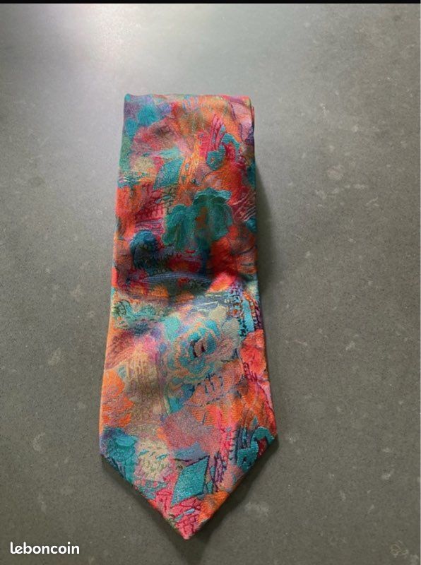 Cravate vintage gianni versace soie italienne - Accessoires
