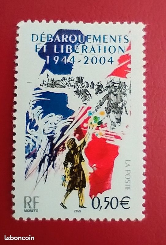 Souvenir Philatélique – Villes Compagnon De La Libération (1944-2004) – Timbre France
