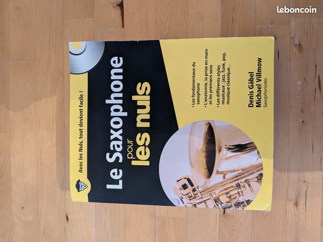 Livre saxophone pour les nuls (image 1)