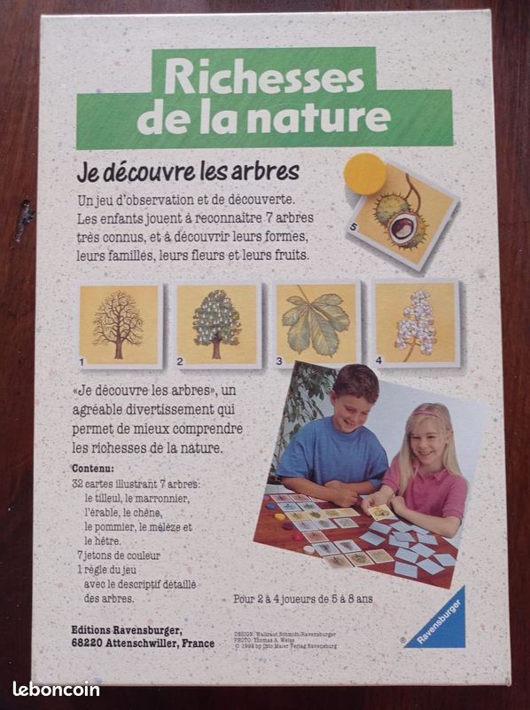Ravensburger Natur Memory® – Jeu De Mémoire Nature 2 à 8 Joueurs, Dès 6 Ans, Cadeau Famille