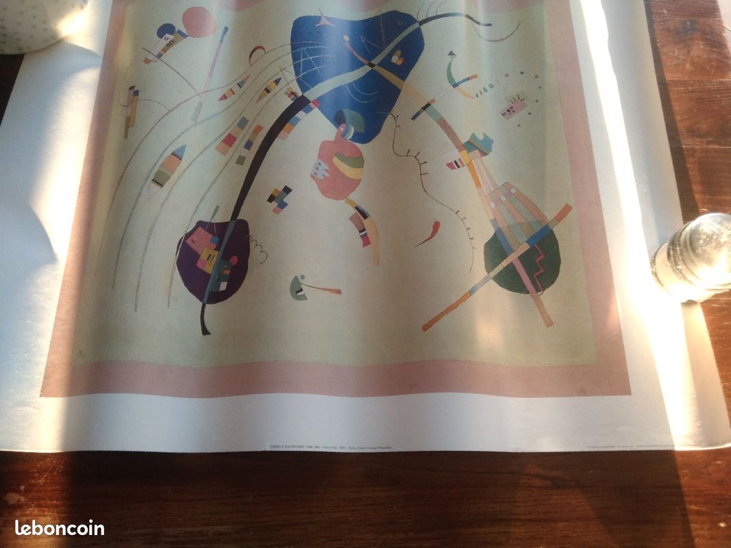 Affiche Kandinsky Vers le bleu (image 4)