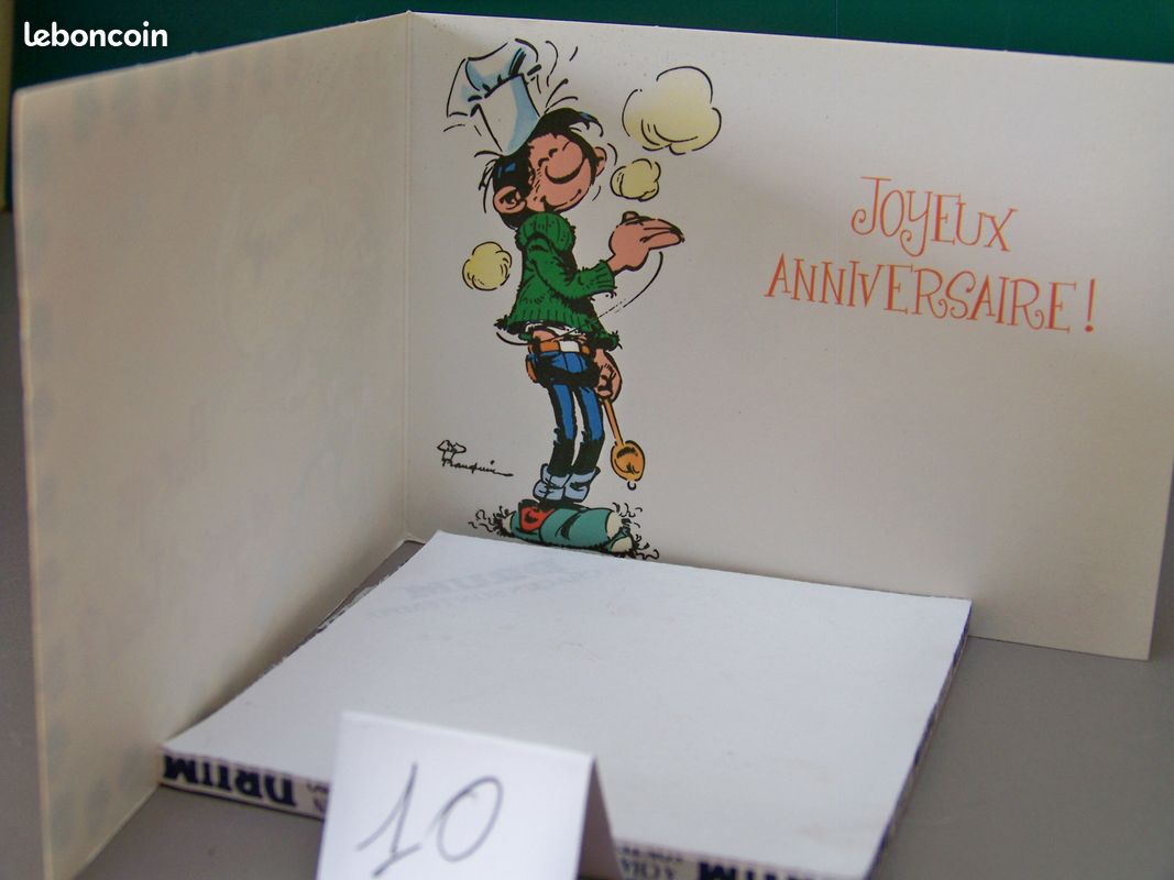 Cartes postales doubles Gaston Lagaffe 2003_2 (image 14)