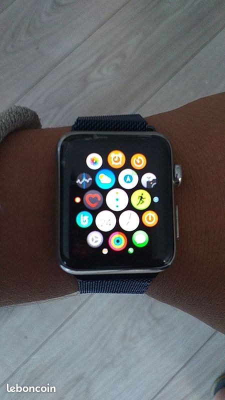 Apple Watch (Series 1) 2016 42 mm GPS Saphire Cristal (image 2)